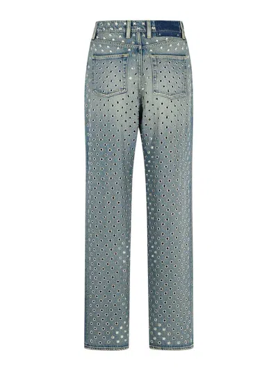 Golden Goose Kim Jeans In Light Blue