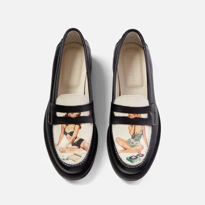 Duke & Dexter Women's Wilde Pin Up Ii Penny Loafer - Women's