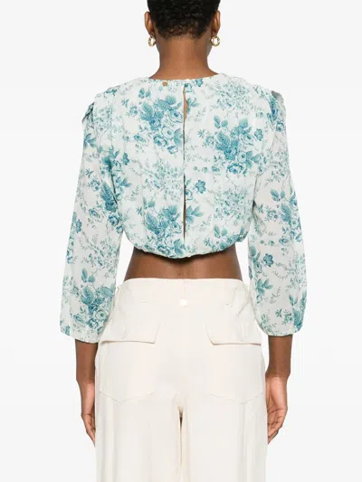 Antik Batik Cinz Cropped Top
