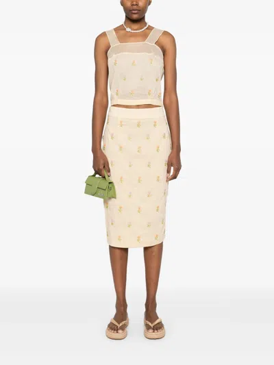 Antik Batik Fany Midi Skirt