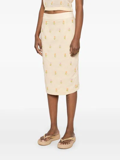 Antik Batik Fany Midi Skirt