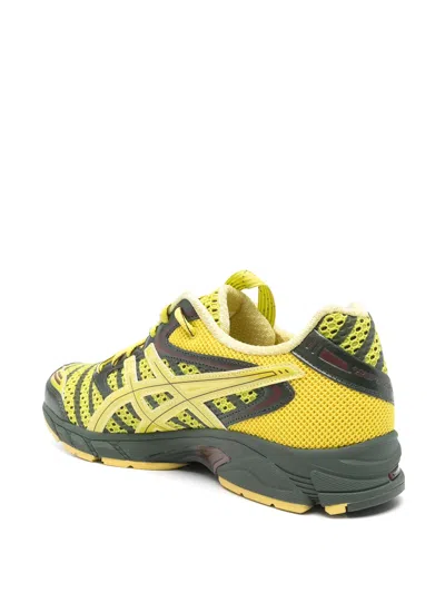 Asics Panels Mesh Rubber Sole Slip-on Sneakers