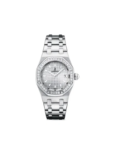 Pre-owned Audemars Piguet  Royal Oak 33mm In Silver