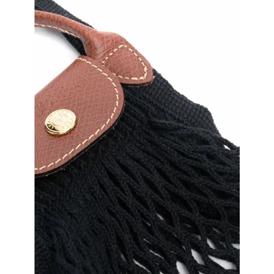 Longchamp `le Pliage Filet` Extra Small Mesh Bag