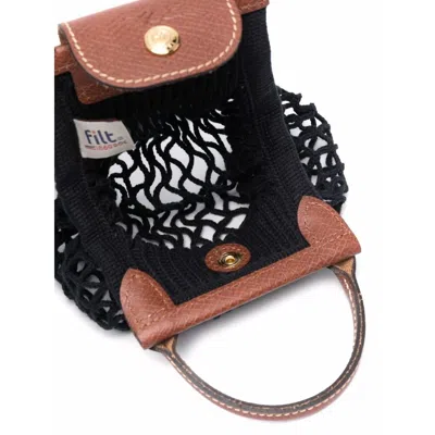 Longchamp `le Pliage Filet` Extra Small Mesh Bag