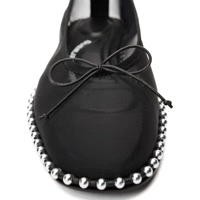 Alexander Wang Lina Studded Mesh Ballet Flats