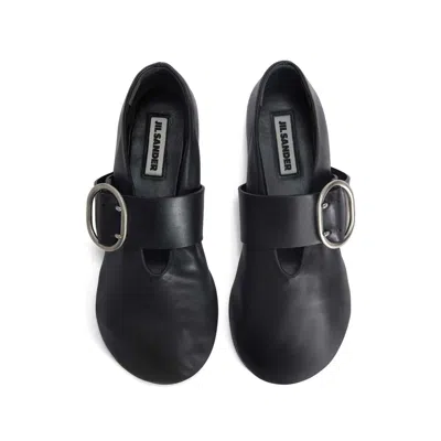 Jil Sander Smooth Leather Ballerinas