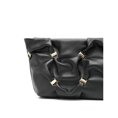 Ferragamo Logo-plaque Clutch Bag