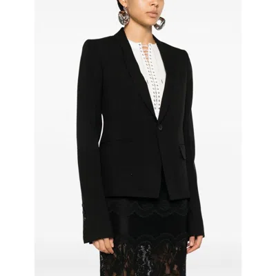 Rick Owens Grain De Poudre Blazer