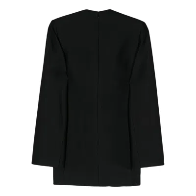 Gia Studios Knot-detail Twill Blouse