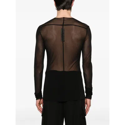 Rick Owens Crew Neck Long Sleeve T-shirt