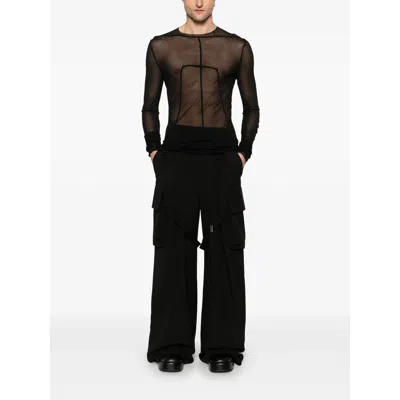 Rick Owens Crew Neck Long Sleeve T-shirt