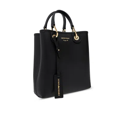 Emporio Armani Deer Print Myea Vertical Shopper Bag