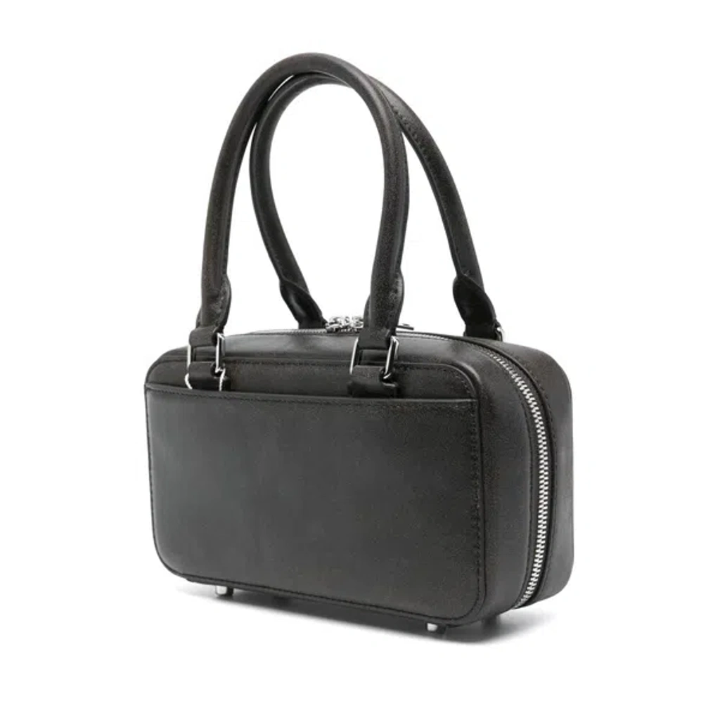 【送料&関税込】self-portrait Distressed Leather Mini Tote B Black Distressed Leather Mini Tote Bag – self-portrait-US