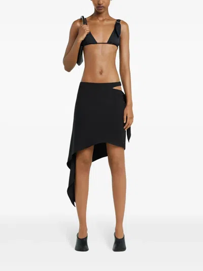 Courrèges Asymmetrical Midi Skirt