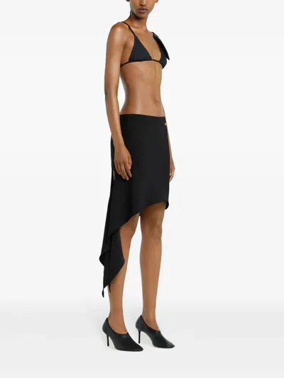 Courrèges Asymmetrical Midi Skirt