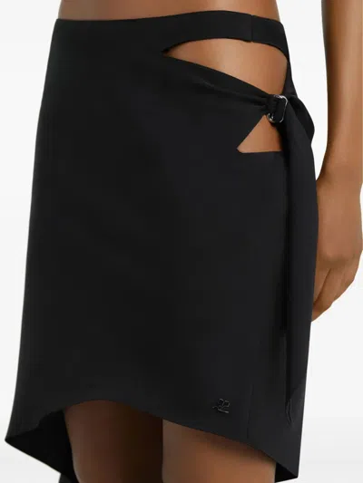 Courrèges Asymmetrical Midi Skirt