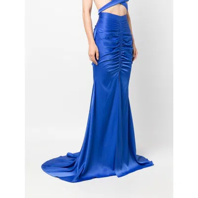 Alex Perry Draped Train Skirt