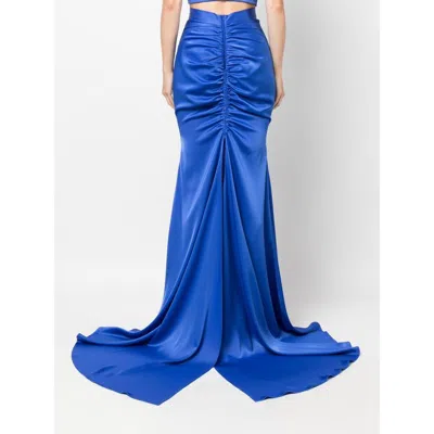 Alex Perry Draped Train Skirt