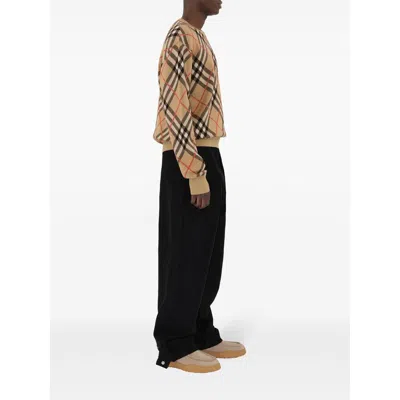 Burberry Ered Wool And Mohair Pullover Sweater In Multi