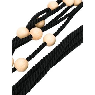 Philosophy Di Lorenzo Serafini Beaded Fringed Belt