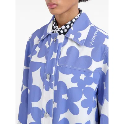 Marni Floral-print Shirt Jacket