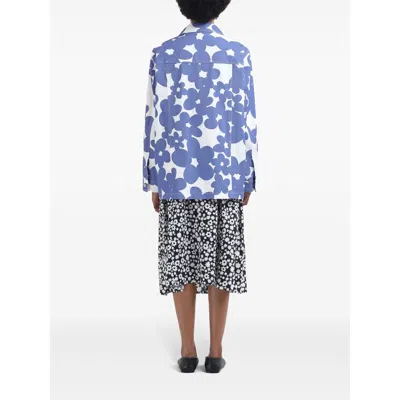 Marni Floral-print Shirt Jacket