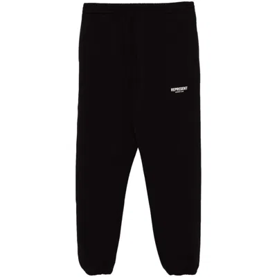 Represent Black Jogging Trousers