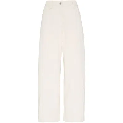 Brunello Cucinelli Garment-dyed Cropped Jeans