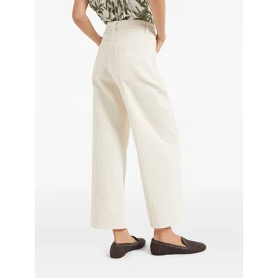 Brunello Cucinelli Garment-dyed Cropped Jeans