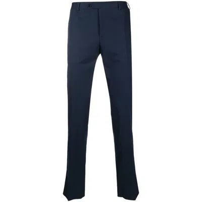 Canali Cotton-blend Twill Pants
