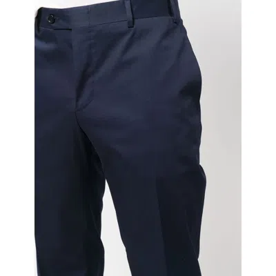 Canali Cotton-blend Twill Pants