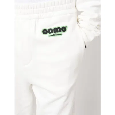 Oamc Logo-patch Jersey Track Pant