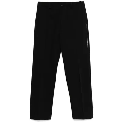 Moncler Genius Black Cotton Trousers