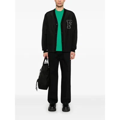 Moncler Genius Black Cotton Trousers