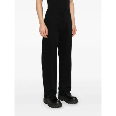 Moncler Genius Black Cotton Trousers