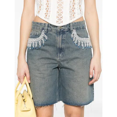 Patbo Nostalgic Sky Denim Short