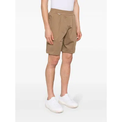 Family First Elasticated-waist Poplin Shorts