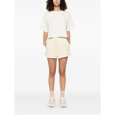 Autry Jersey Shorts With Elastic Waistband And Side Pockets