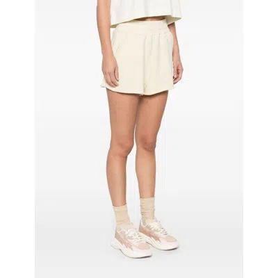 Autry Jersey Shorts With Elastic Waistband And Side Pockets