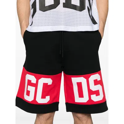 Gcds Logo-band Cotton Shorts
