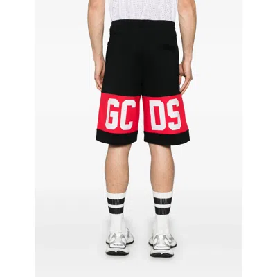 Gcds Logo-band Cotton Shorts