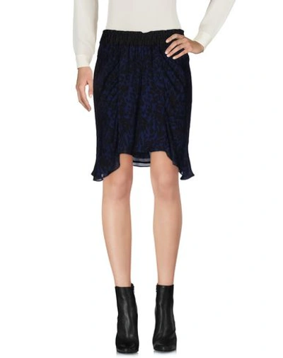 Shop Isabel Marant Mini Skirt In Blue