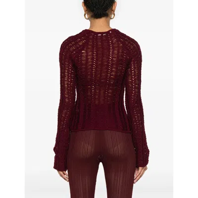 Séfr Crewneck Sweater In Red