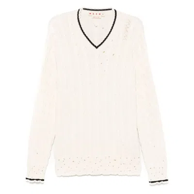 Shop Marni Cotton Sweaters