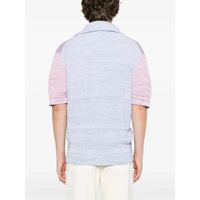 Federico Cina Colourblock Polo Shirt