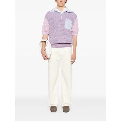 Federico Cina Colourblock Polo Shirt