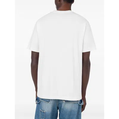 Moschino T-shirt Chimpanzee Print In Yellow