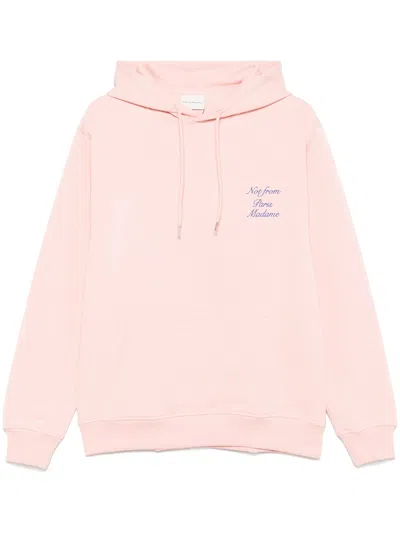 Drôle De Monsieur Drole De Monsieur Le Hoodie Slogan Cursive