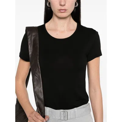 Lemaire Black Tops - T-shirts & Jerseys Women
